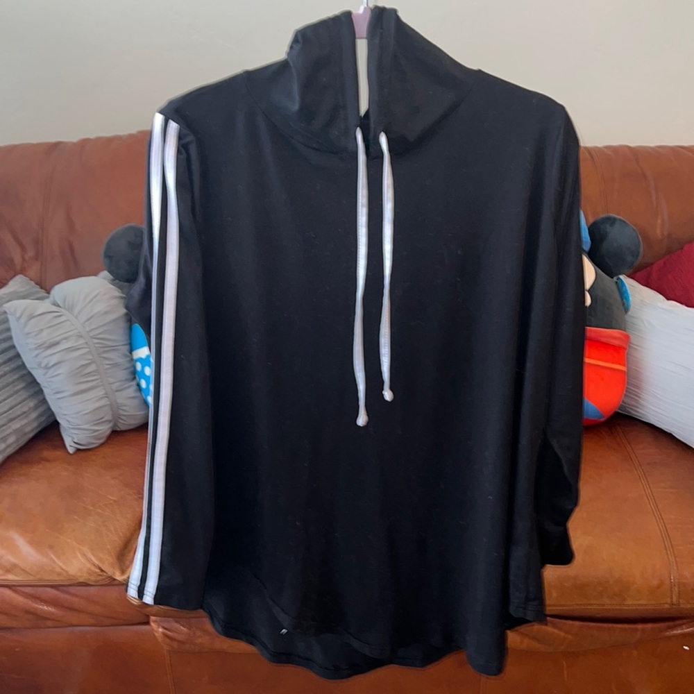 🍀5x$15🍀 light sweater XXL BLACK/white